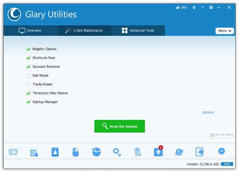 Independent download of Foldable Glary Services Pros 5.11